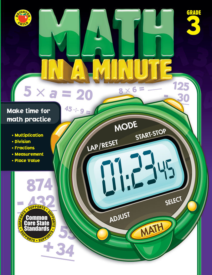 Math In A Minute Grade 3 Ebook