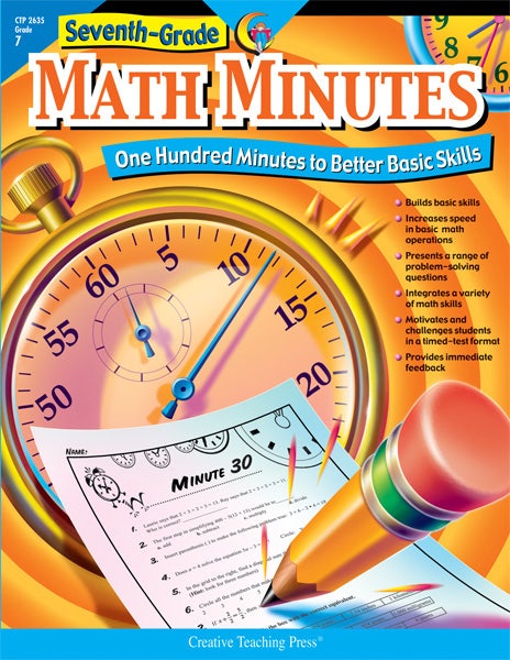 Math Minutes 7th Grade Open eBook Ebook