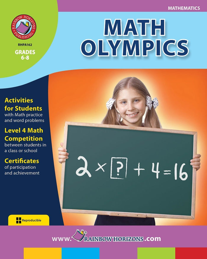 Math Olympics Gr. 6-8 Ebook