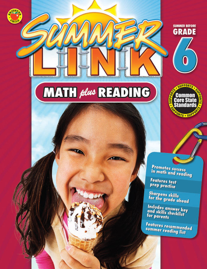 Math Plus Reading Summer Before Grade 6 (ebook) Ebook