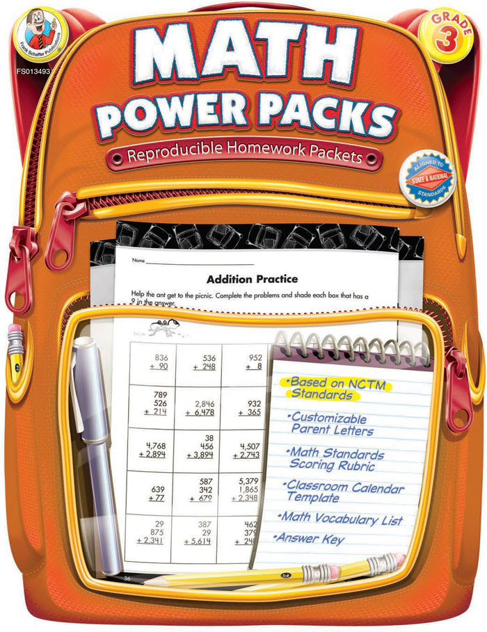 Math Power Packs Ebook