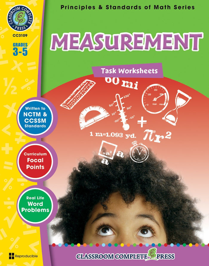Measurement - Task Sheets Gr. 3-5 Ebook