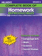 Millikens Complete Book of Homework Reproducibles: Gr 6