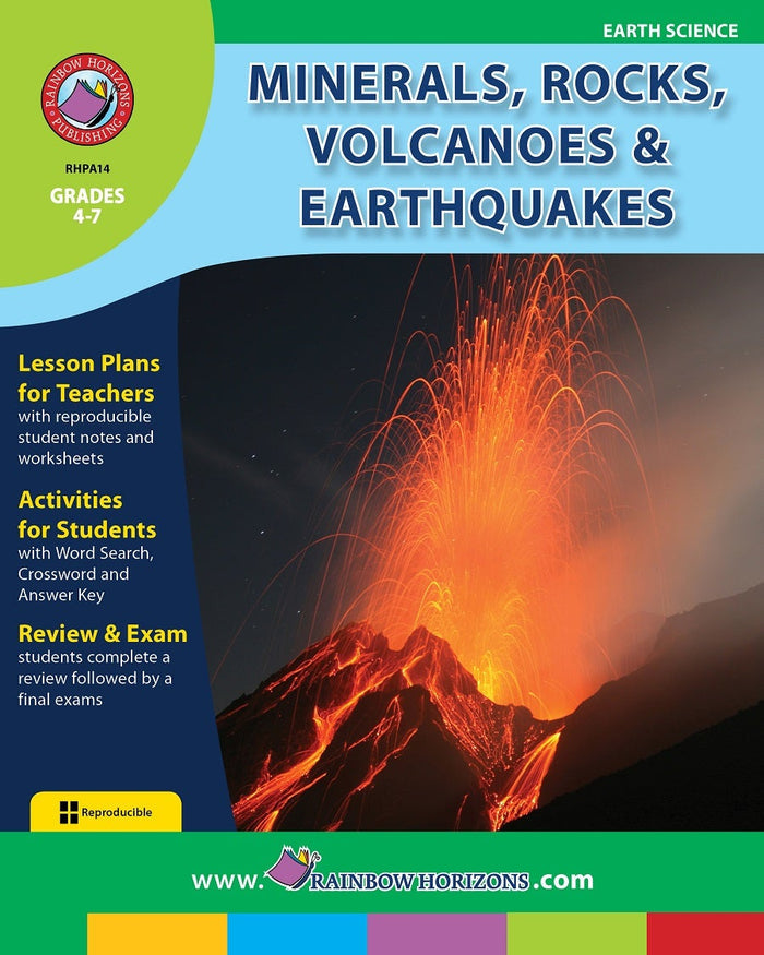 Minerals Rocks Volcanoes & Earthquakes Ebook