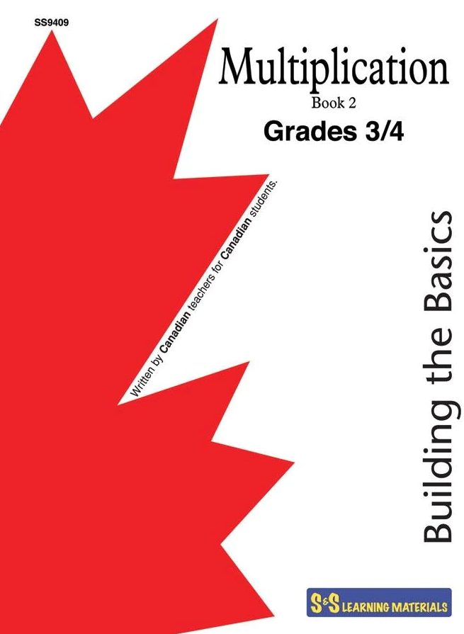 Multiplication Facts Book 2 Grade 3-4: Building the Basics E