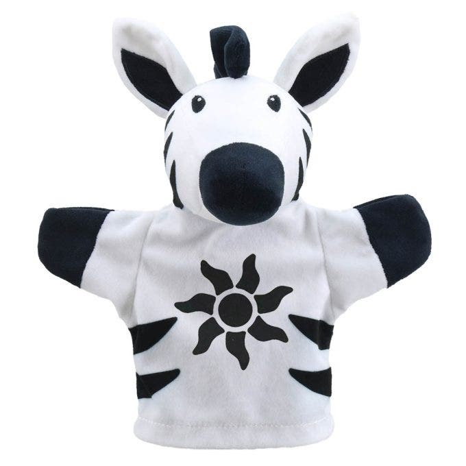 My First Black & White Puppets Zebra