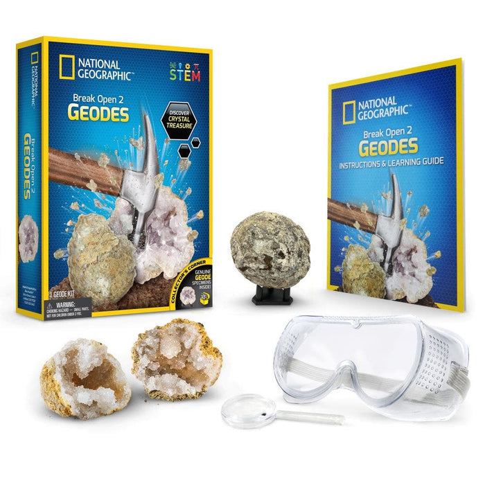 National Geographic Break Your Own Geode 2pc