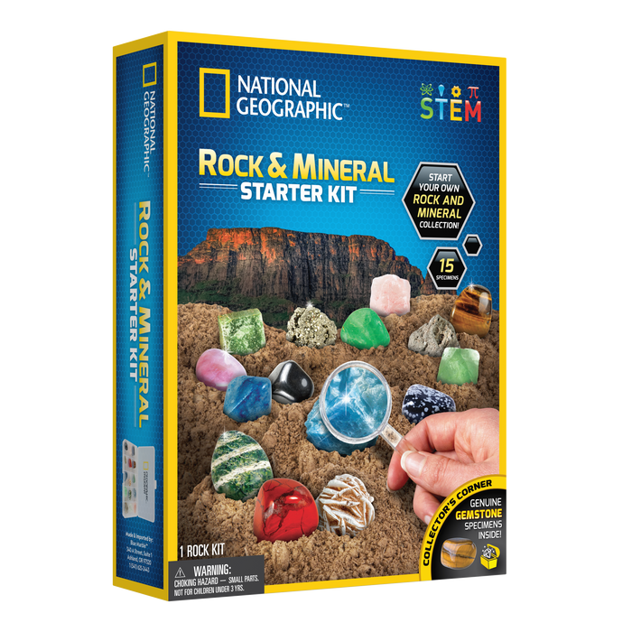 National Geographic Rock + Mineral Starter Kit