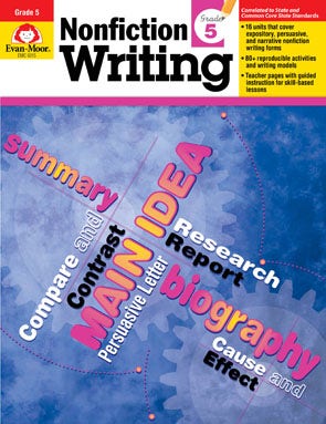 Nonfiction Writing Grade 5 Ebook