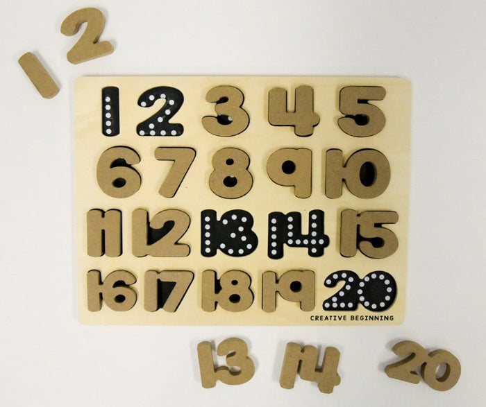 Number Chalkboard Puzzle