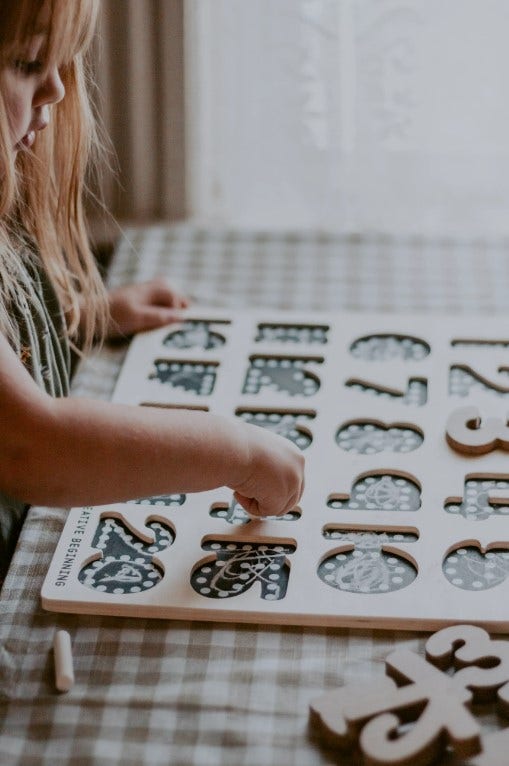 Number Chalkboard Puzzle