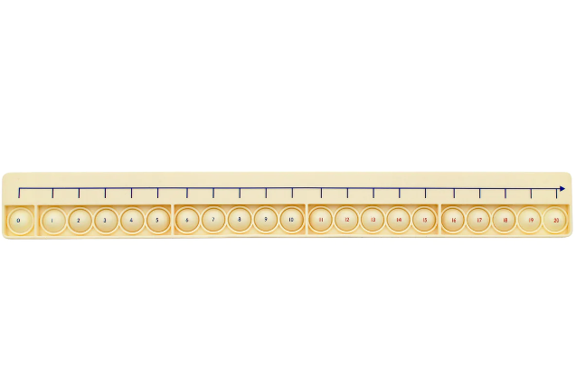 Number Line Bubble Board