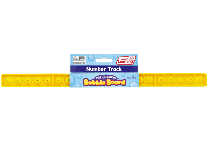 Number Track Bubble Board