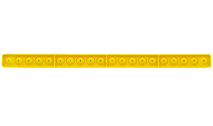 Number Track Bubble Board