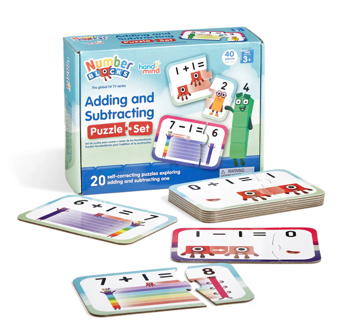 Numberblocks Adding and Subtracting Puzzle Set