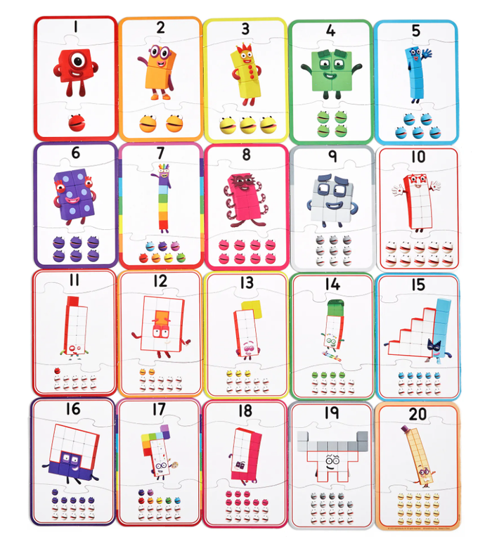 Numberblocks Counting Puzzle Set