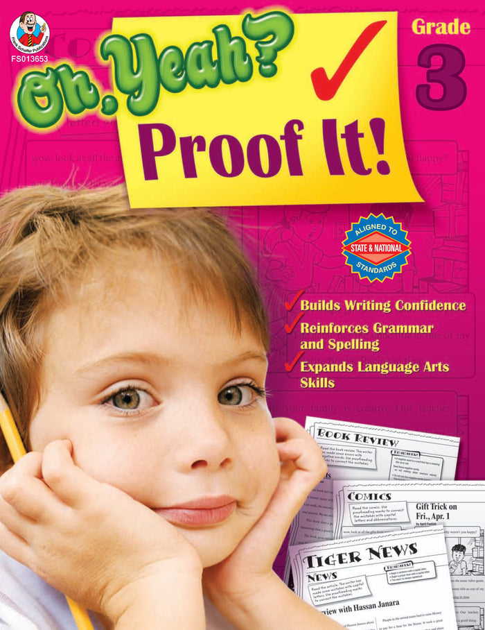 Oh Yeah? Proof It! (Grade 3) Ebook