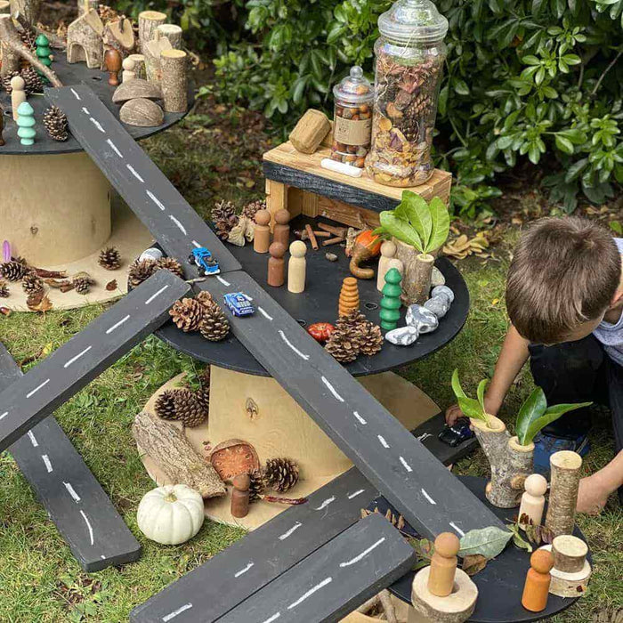 Outdoor Chalkboard Roadways 8 pack