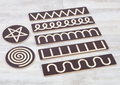 Outdoor Wall Handwriting Set 7 pk