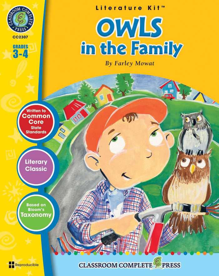 Owls in the Family - Literature Kit Gr. 3-4 Ebook