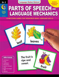 Parts Of Speech And Language Mechanics Language Games Galore