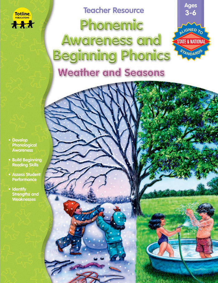 Phonemic Awareness and Beginning Phonics: Weather and Season