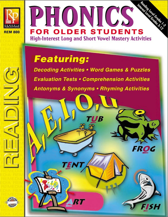 Phonics for Older Students Ebook