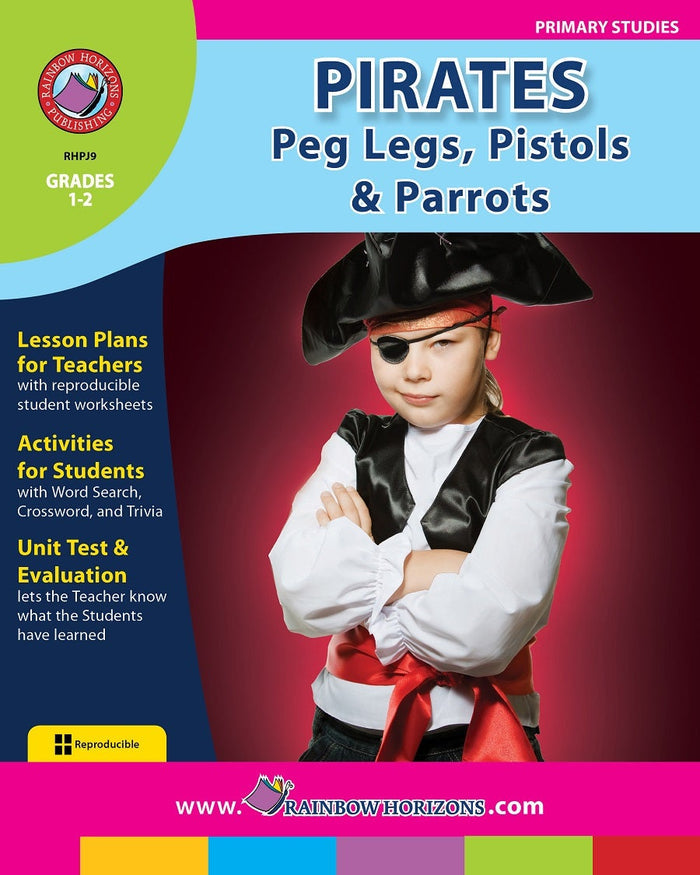 Pirates: Peg Legs Pistols & Parrots Ebook