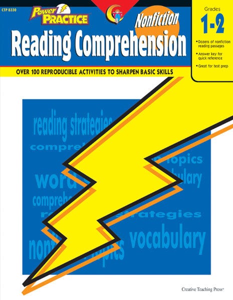 Power Practice: Nonfiction Reading Comprehension: Grades 1-2