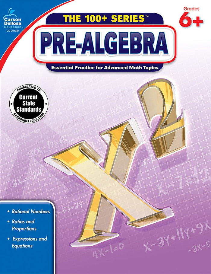 Pre-Algebra Grades 6 - 8 (ebook) Ebook