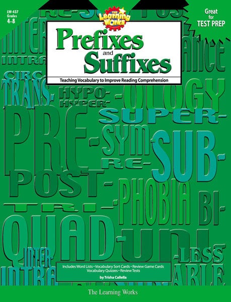 Prefixes And Suffixes Grades 4-8 (Enhanced eBook) Ebook
