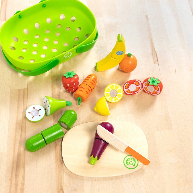 Pretendables Fruit and Veggie Basket by Fat Brain Toys