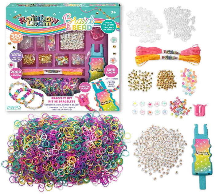 Rainbow Loom Braid & Bead
