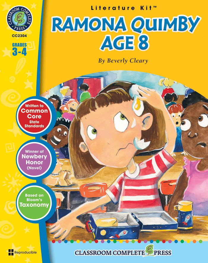 Ramona Quimby Age 8 - Literature Kit Gr. 3-4 Ebook