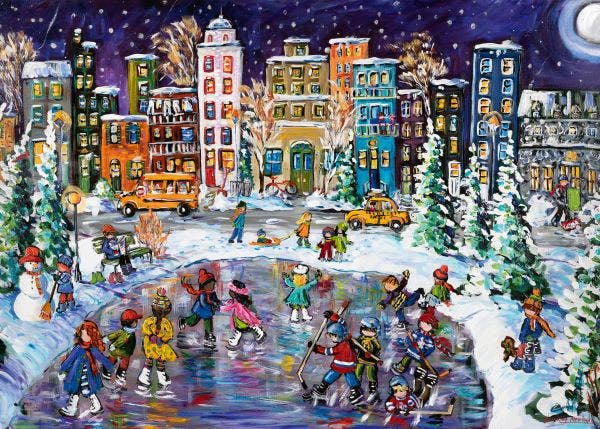 Ravensburger Canadian City Lights 1000 piece Puzzle