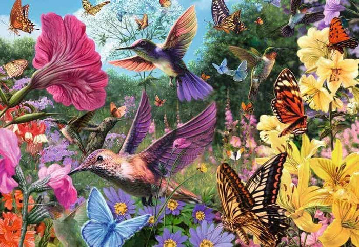 Ravensburger Hummingbirds & Butterflies 200 piece Puzzle