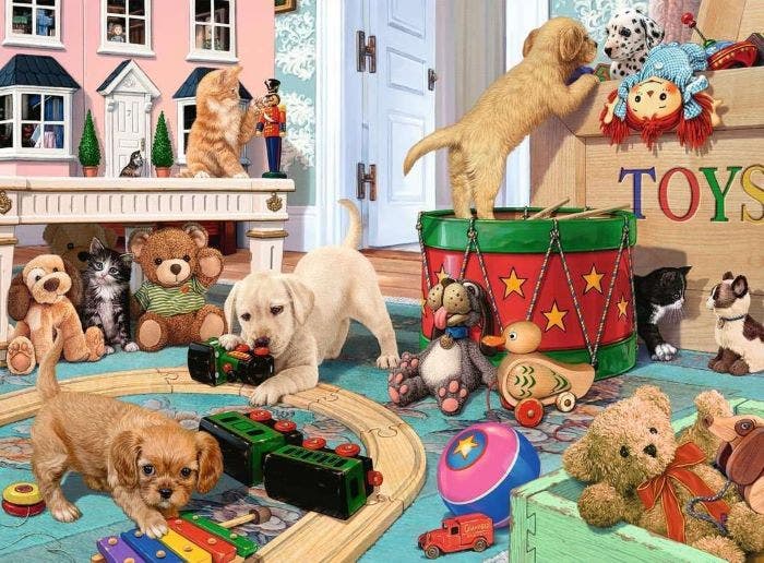 Ravensburger Little Paws Playtime 150 piece Puzzle