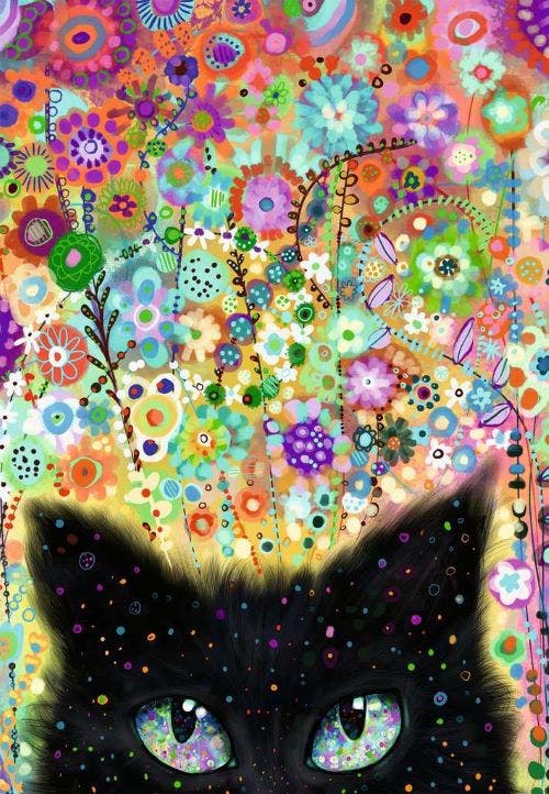 Ravensburger Puzzle Moments Kaleidoscope Kitty 300 pc Puzzle