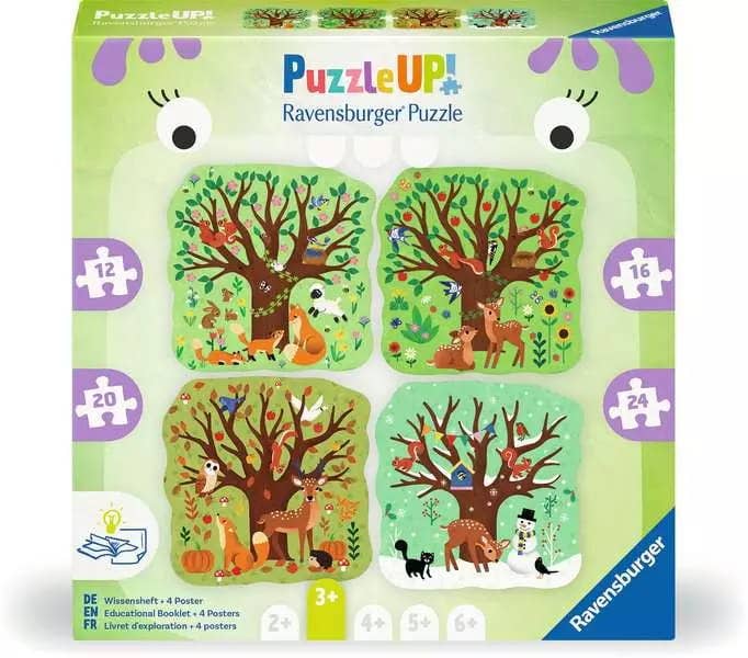 Ravensburger Puzzle Up Four Seasons 12/16/20/24 piece