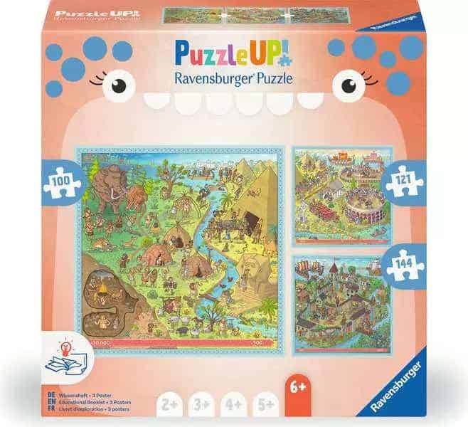Ravensburger Puzzle Up History 100/121/144 piece