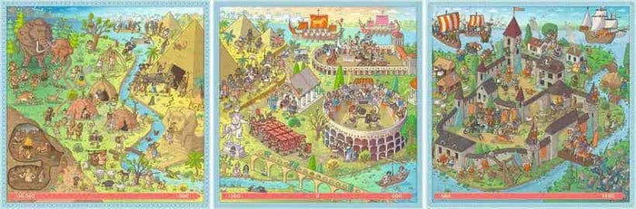 Ravensburger Puzzle Up History 100/121/144 piece