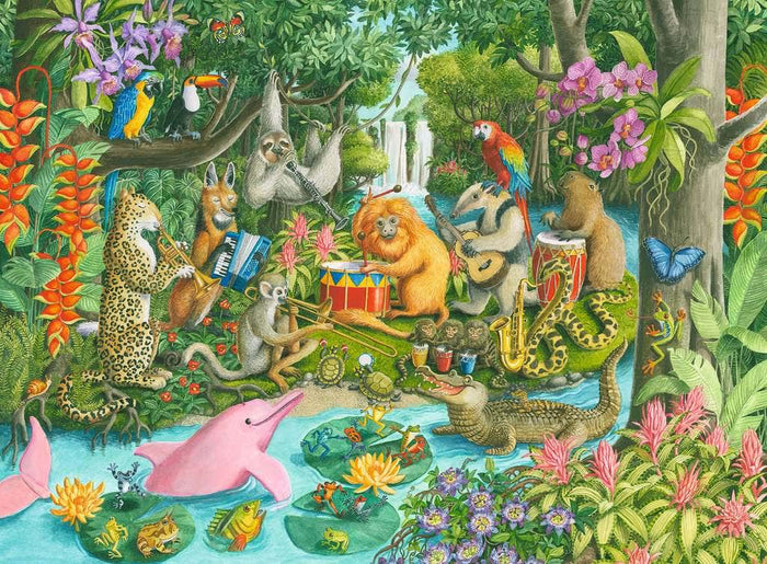 Ravensburger Rainforest River Band 100 piece Puzzle