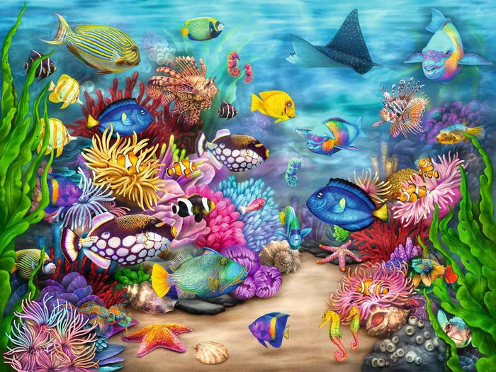 Ravensburger Tropical Reef Life Large Format 750 piece Puzzl