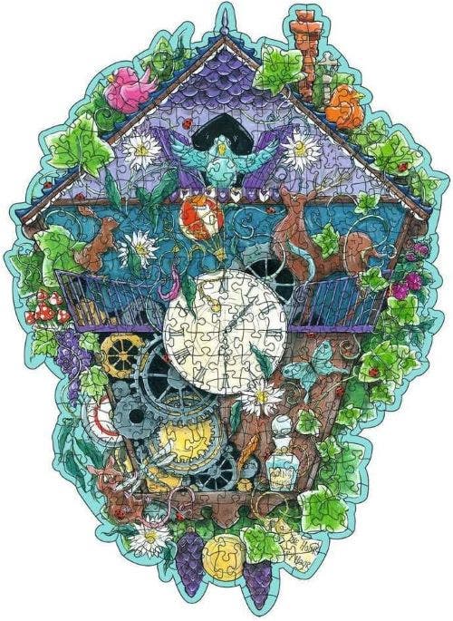 Ravensburger WOOD Cuckoo Clock 300 piece Puzzle