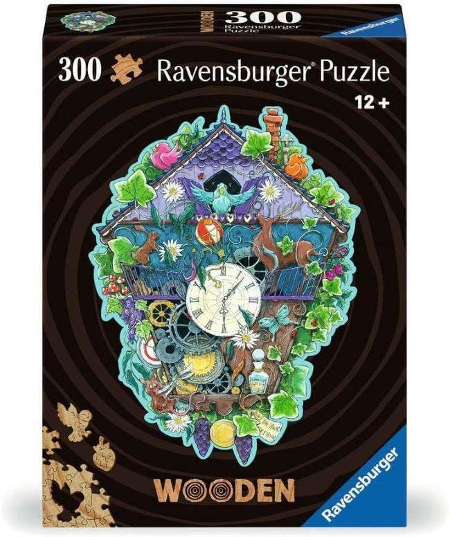 Ravensburger WOOD Cuckoo Clock 300 piece Puzzle