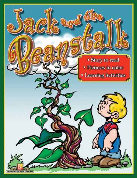 Read & Color: Jack & the Beanstalk Ebook