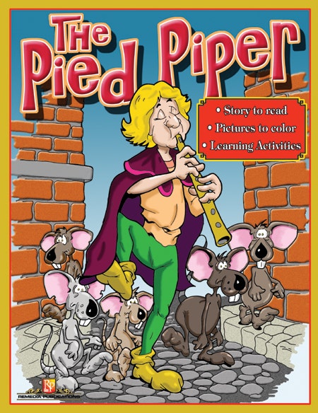 Read & Color: The Pied Piper Ebook