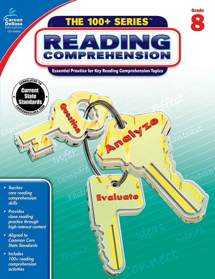 Reading Comprehension Grade 8 Ebook