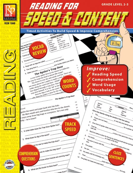 Reading for Speed & Content (GR. 2-3) Ebook