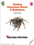 Reading Information Stories and Worksheets on Insects Lesson